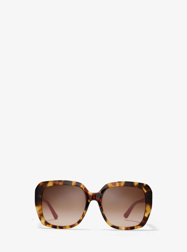 Damske Slnecne Okuliare Michael Kors Manhasset Leopardie - Doplnky Michael Kors Levně | XVPRF-4738